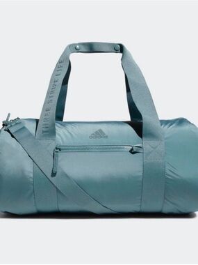 Adidas Duffel Bag Raw Green Gym Travel Carry On NWT Lightweight